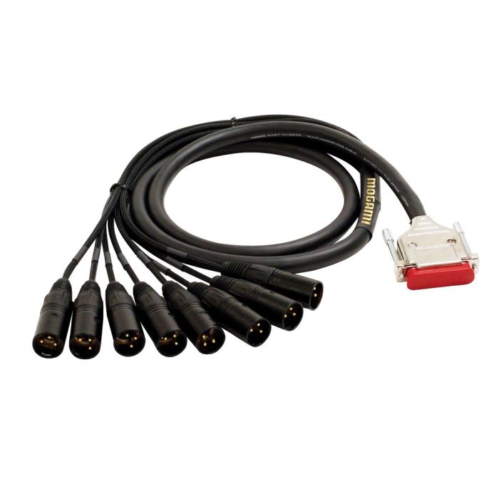 Mogami DB25 to XLRM 8 Channel 15 ft (GOLD-DB25-XLRM-15)