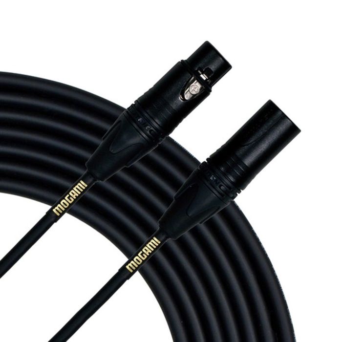 Mogami XLRM To XLRF Quad core 100ft ** Special Purchase, NO Cancel, No Return ** (GOLD STUDIO-100)