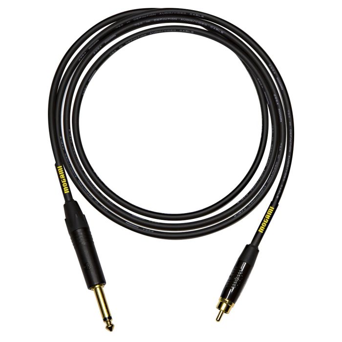 Mogami 1/4 TS TO RCA 20 ft (GOLD TS-RCA-20)