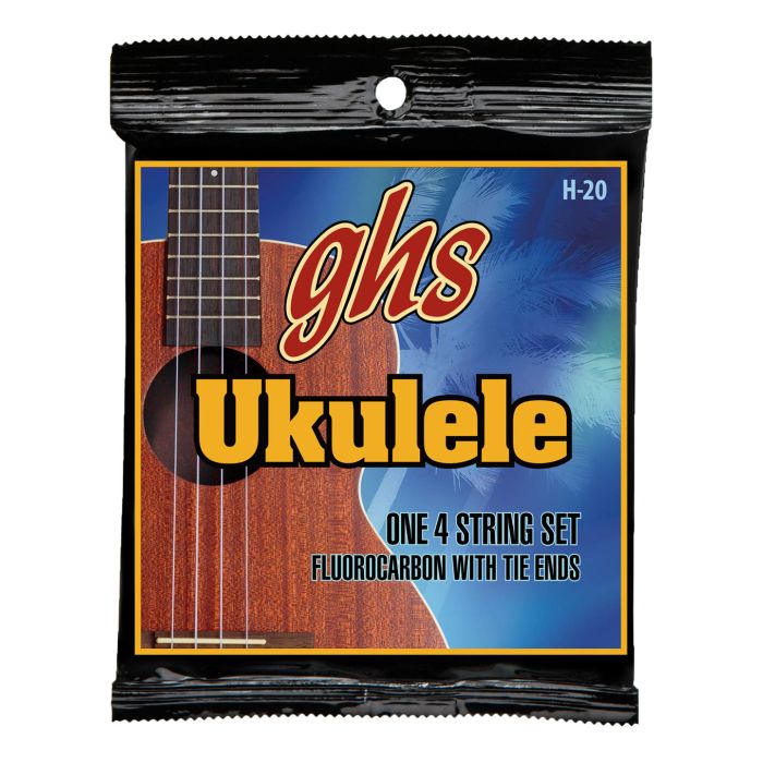 GHS Strings H-20 Soprano/Concert Ukulele Strings, Fluorocarbon