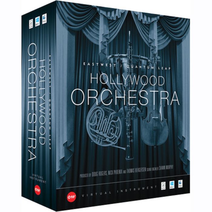 EastWest Hollywood Orchestra Gold/Solo Instruments Bundle "Electronic Download" Get it in minutes