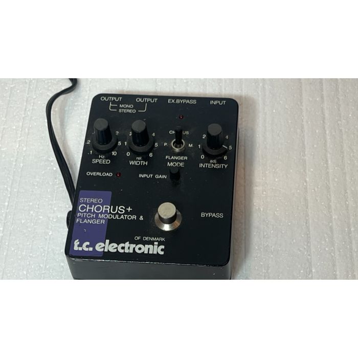 TC Electronic Stereo Chorus + Pitch Modulator & Flanger USED Guitar Pedal (Ramon Stagnaro )