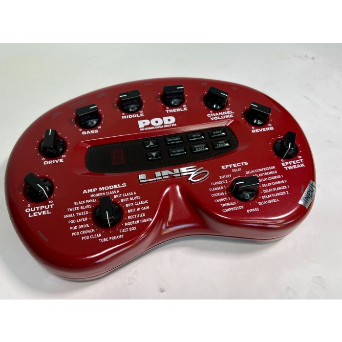 Line6 Pod Guitar Effect Processor USED Includes case (Ramon Stagnaro)