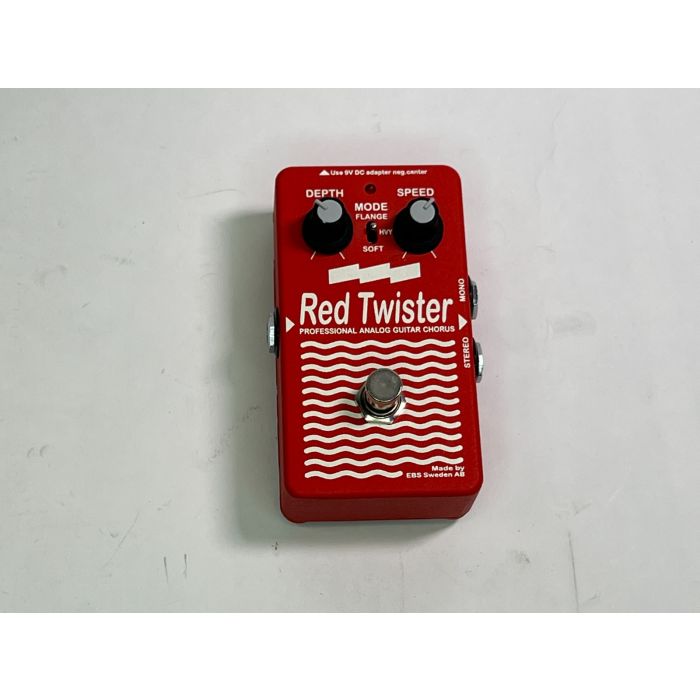 EBS Sweeden Red Twister Chorus Flange Used Guitar Pedal ( Ramon Stagnaro )
