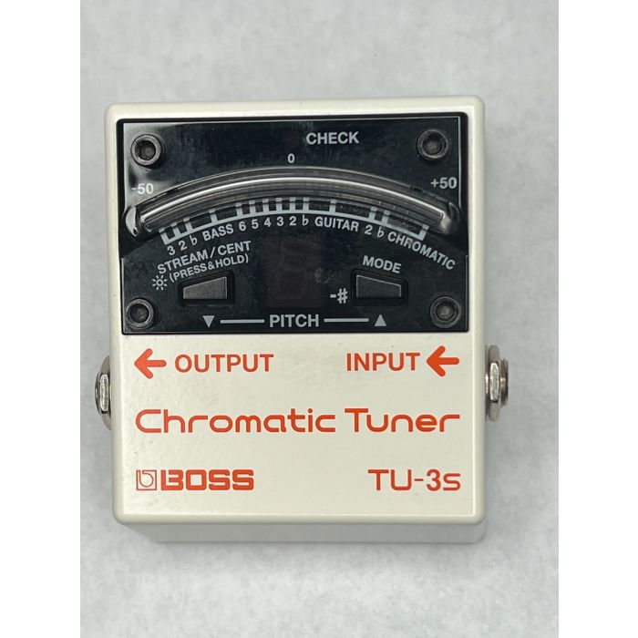 Boss TU-3s Chromatic Tuner Used Guitar Pedal ( Ramon Stagnaro )