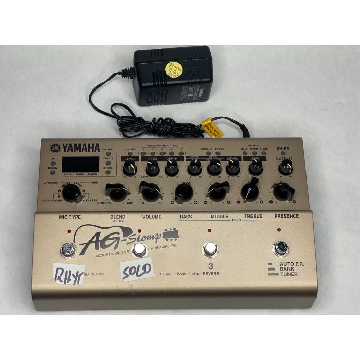 Yamaha AG Stomp Acoustic Mic Modeling Pedal Used ( Ramon Stagnaro)
