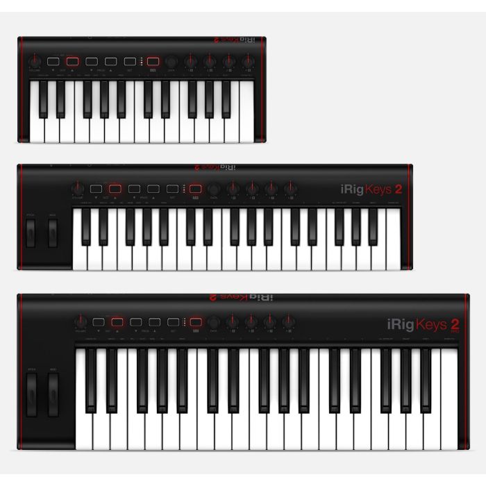 IK Multimedia iRig Keys 2 Pro 37 Note Keyboard Controller