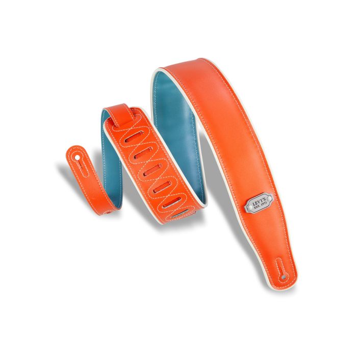 Levy's Guitar Straps M26VCP-ORG_TEL Orange &