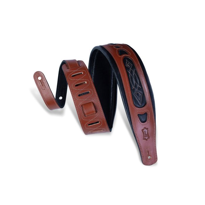Levy's Leather PM31 Veg-Tan Leather Guitar Strap