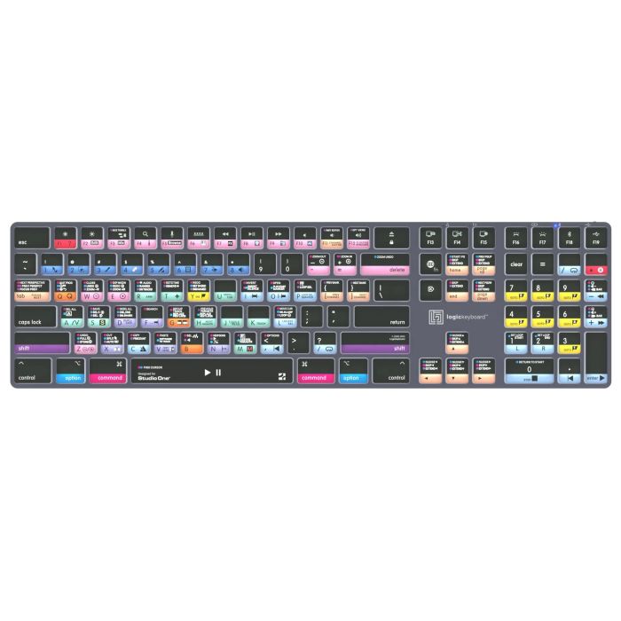 Logickeyboard Studio One Titan Wireless Backlit Keyboard Mac & Windows