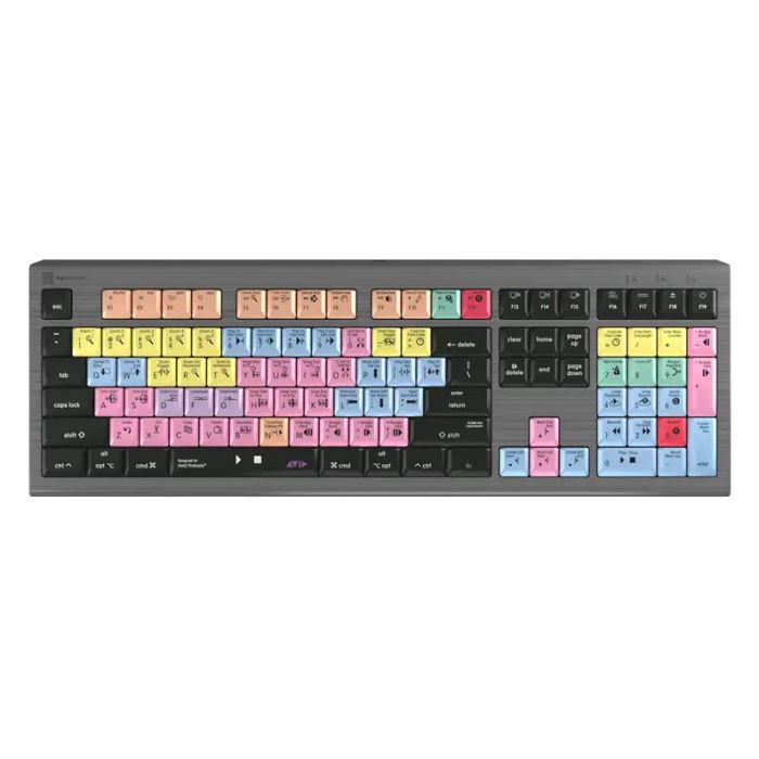 Logickeyboard For Avid Pro Tools Mac & Windows Backlit 2 ASTRA Keyboard