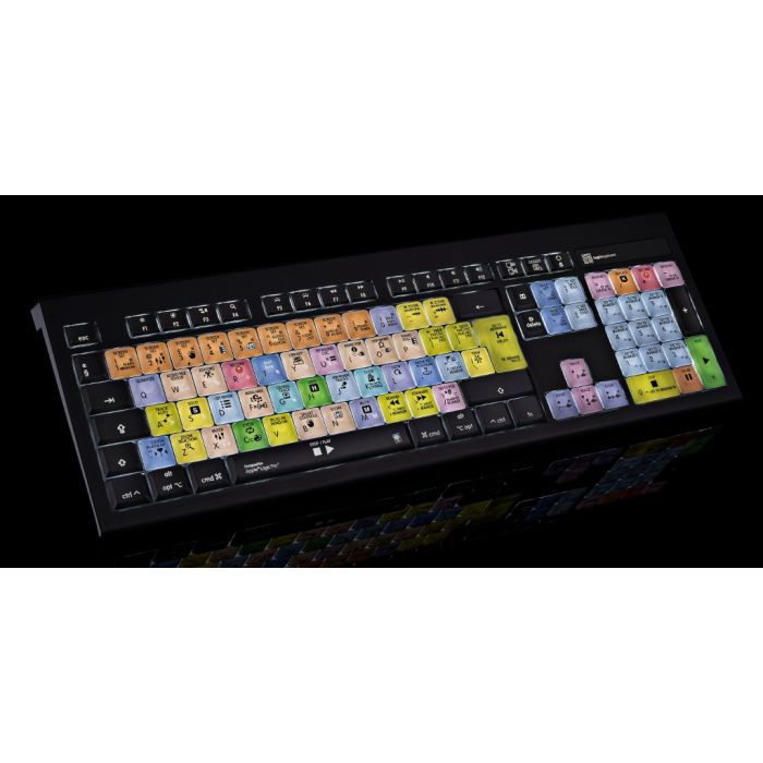 Logickeyboard for Logic Pro X Mac Backlit 2 ASTRA Keyboard