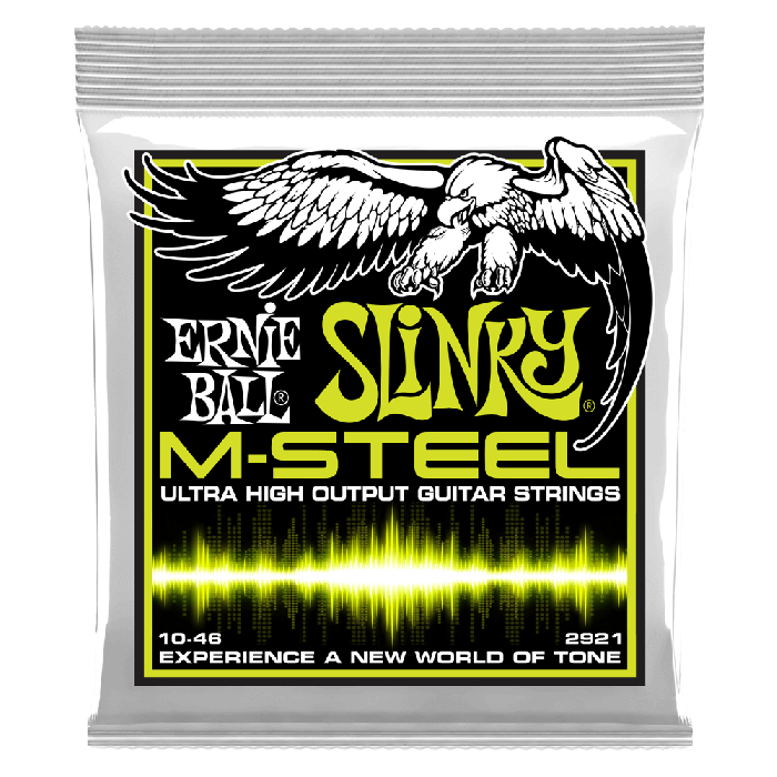 Ernie Ball P02921 M-Steel Regular Slinky Electric Guitar String