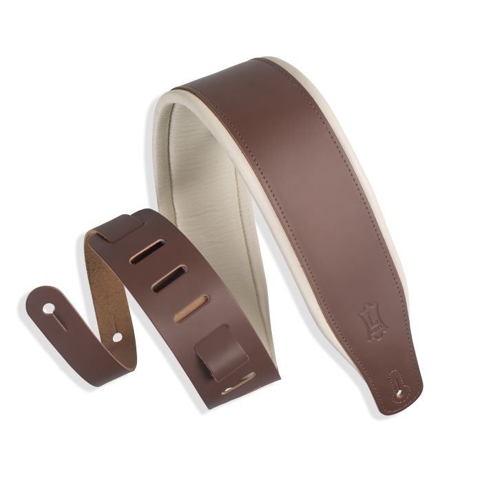 Levy's Guitar Straps M26PD-BRN_CRM