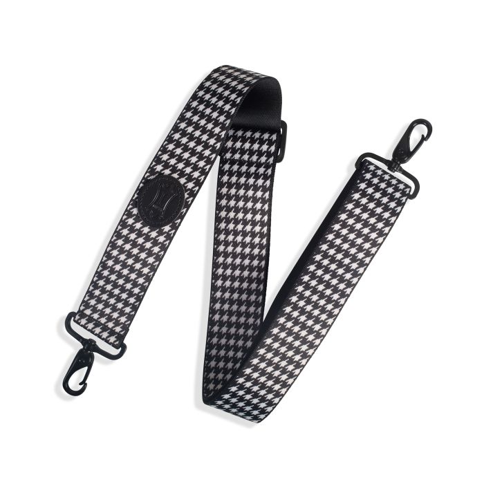 Levy's MCP-001 Case Strap With Printed Black and Red Plaid Pattern