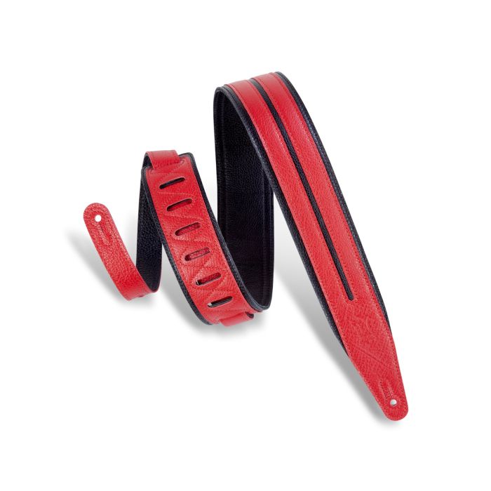 Levy's MG317DRS-BLK_RED Black & Red Guitar Strap