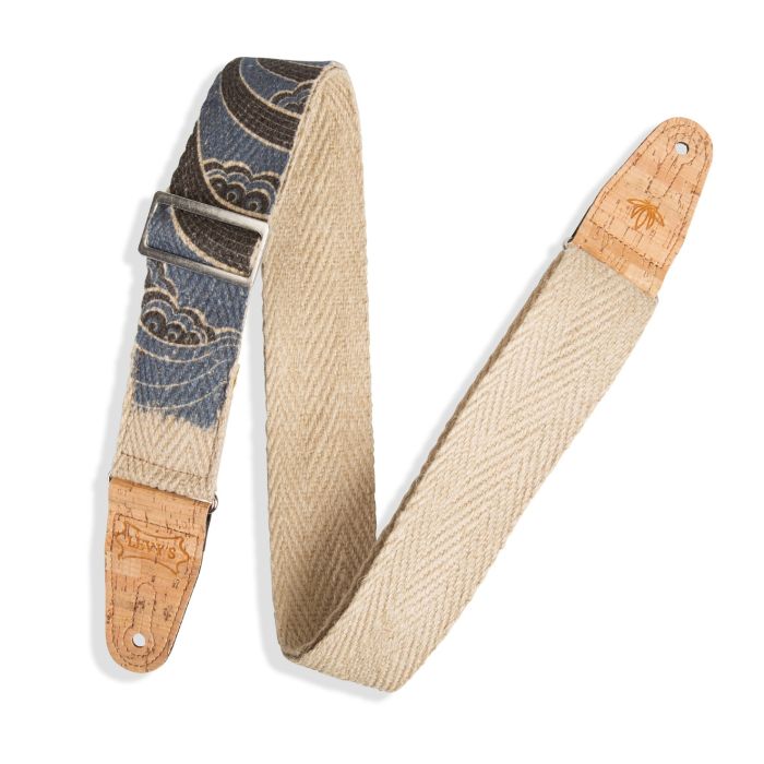 Levy's Guitar Straps MH8P-001 2"" Hemp Webbing Guitar Strap