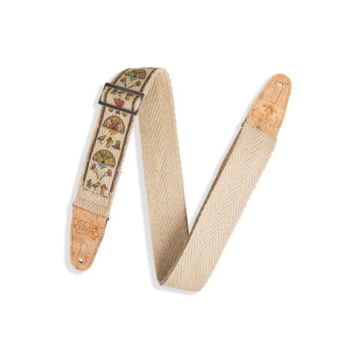 Levy's Guitar Straps MH8P-004 Hemp Webbing Guitar Strap 2"