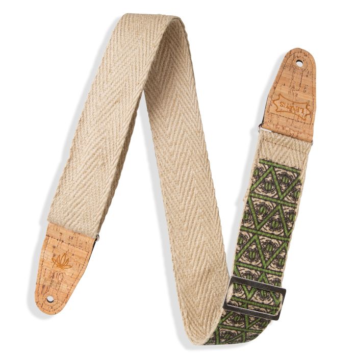 Levy's Guitar Straps MH8P-005 2"" Hemp Webbing Guitar Strap