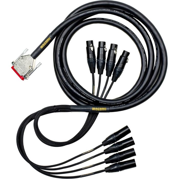 Mogami Tascam format AES db25 to XLR 35 ft (GOLD AES TD DB25 XLR-35)