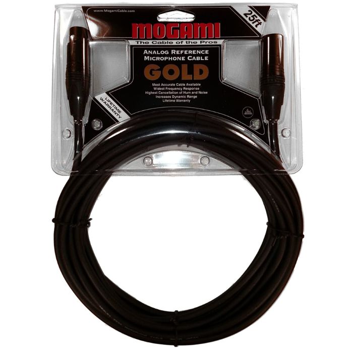 Mogami Gold Studio Microphone Cable XLR Male to XLR Female