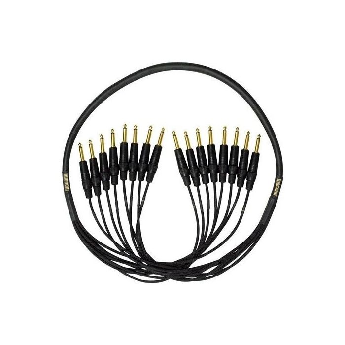 Mogami 8 Channel Snake TS to TS 15ft ** Special Purchase, No Cancellation, No Returns ** (GOLD 8 TSTS-15)