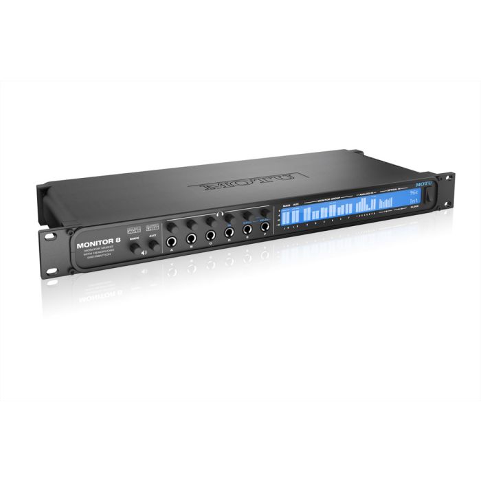 MOTU Monitor 8 Mixer Headphone Amp USB2 / AVB Audio Interface