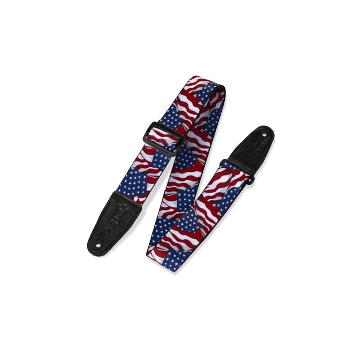 Levy's Guitar Straps MP-09  Stars & Stripes  Guitar Strap
