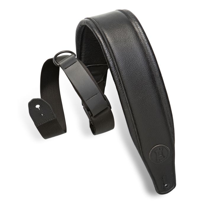 Levy's Guitar Straps MRHGP-BLK RipChord Technology Color Black 