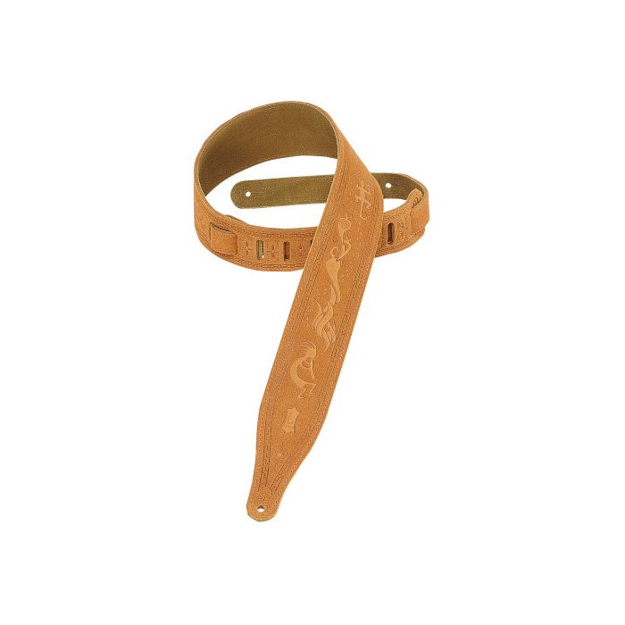 Levy's Guitar Strap MS17T08-HNY Suede Honey