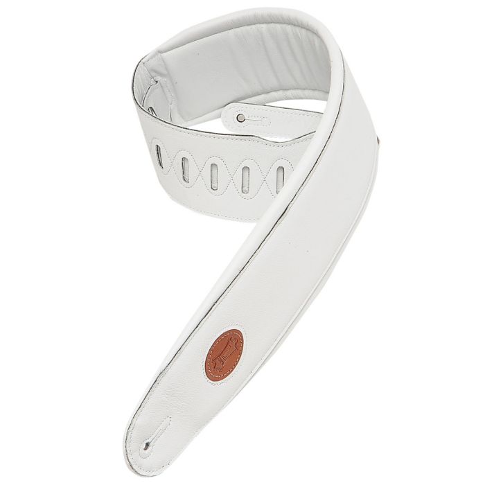 Levy's Bass Guitar Straps MSS2-4-WHT Color White