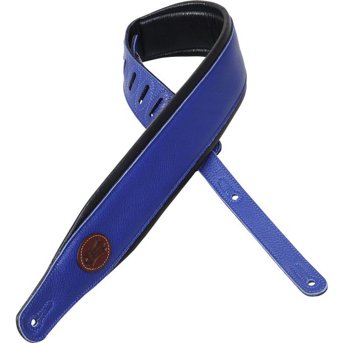 Levy's Guitar Straps MSS2-BLU Guitar Strap Color Blue