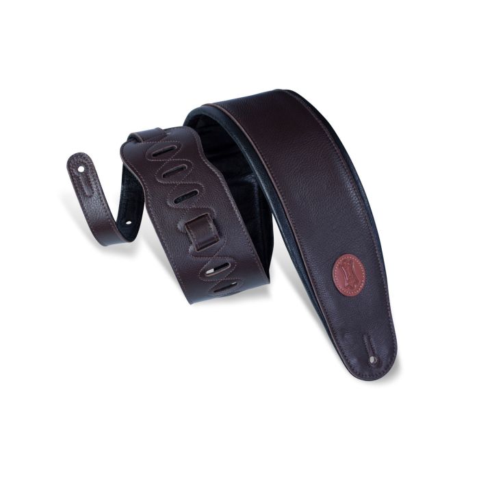 Levy's Bass Guitar Straps MSS2-4-DBR Color Dark Brown