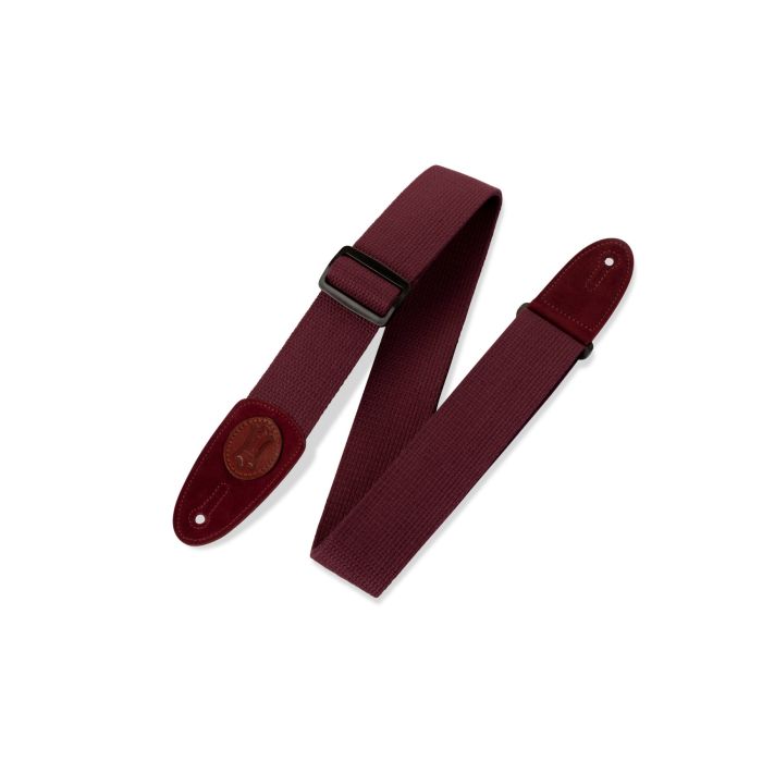 Levy's Guitar Straps MSSC8-BRG Burgundy Guitar Strap