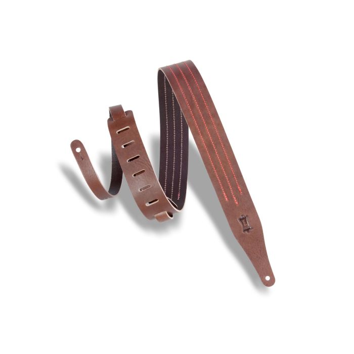 Levy's Guitar Straps MV217TS-BRN_RED
