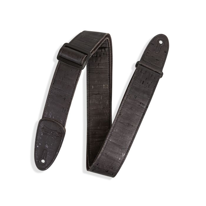 Levy's Guitar Straps MX8-BLK Cork Guitar Series BLACK 