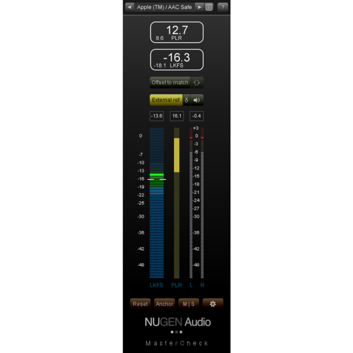 NUGEN Audio MasterCheck "Electronic Download"