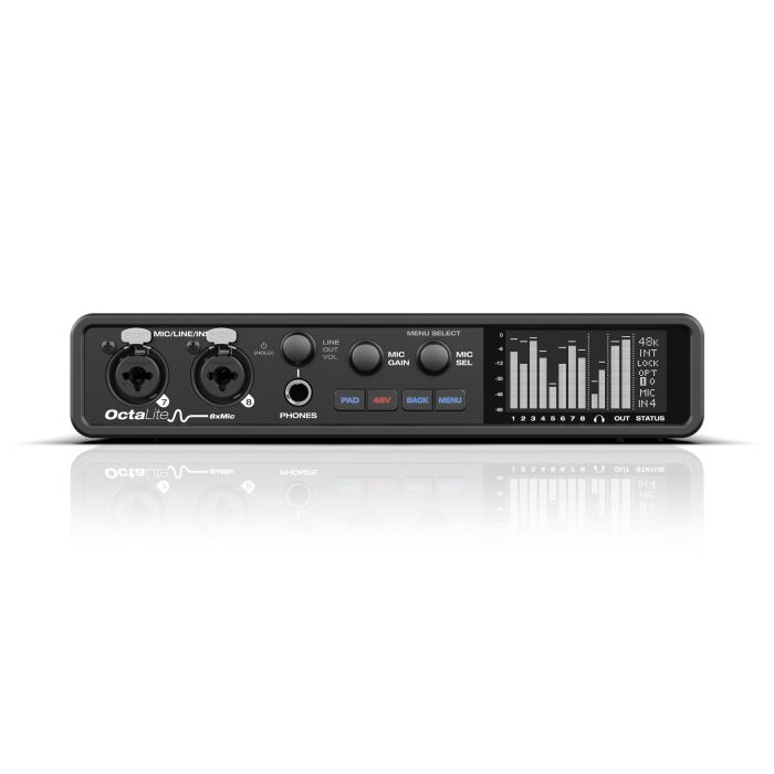 Motu OctaLite 16 x 12 USB audio interface, optical expander with DSP, mixing and effects
