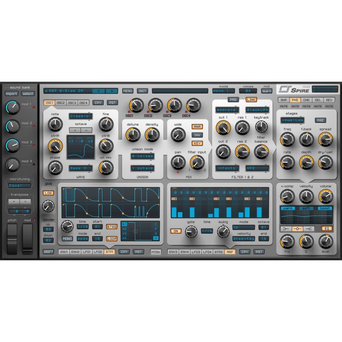 Revel Sound Spire Software