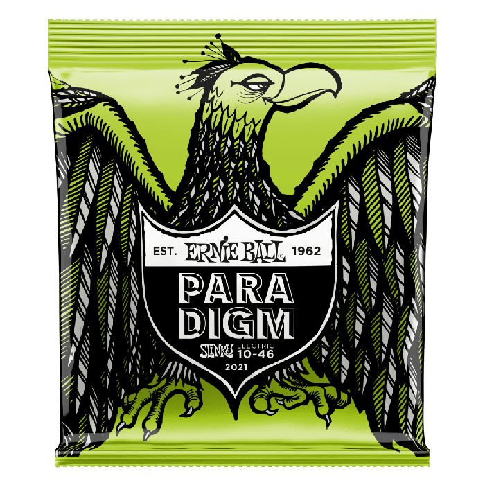 REGULAR SLINKY PARADIGM P02021 ELECTRIC GUITAR STRINGS 10-46 GAUGE