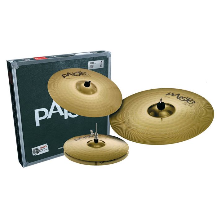 Paiste 101 Brass Universal Cymbal Set Pack