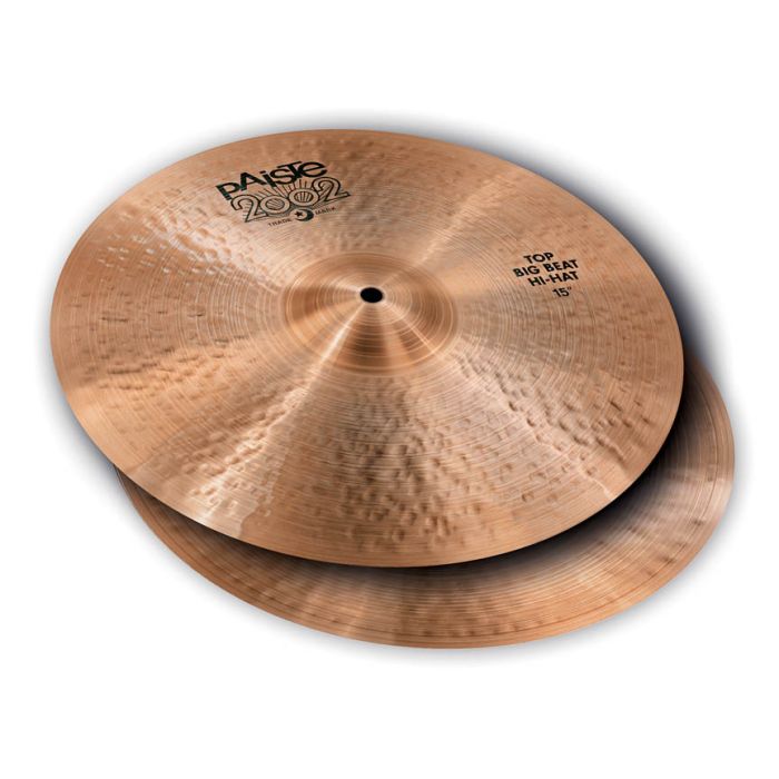 Paiste 2002 Big Beat Hi-Hats Cymbals 15-inches