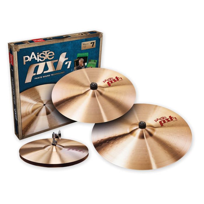 Paiste PST 7 Universal Set (14/16/20) 14" Hi-Hat, 16" Crash, 20" Ride