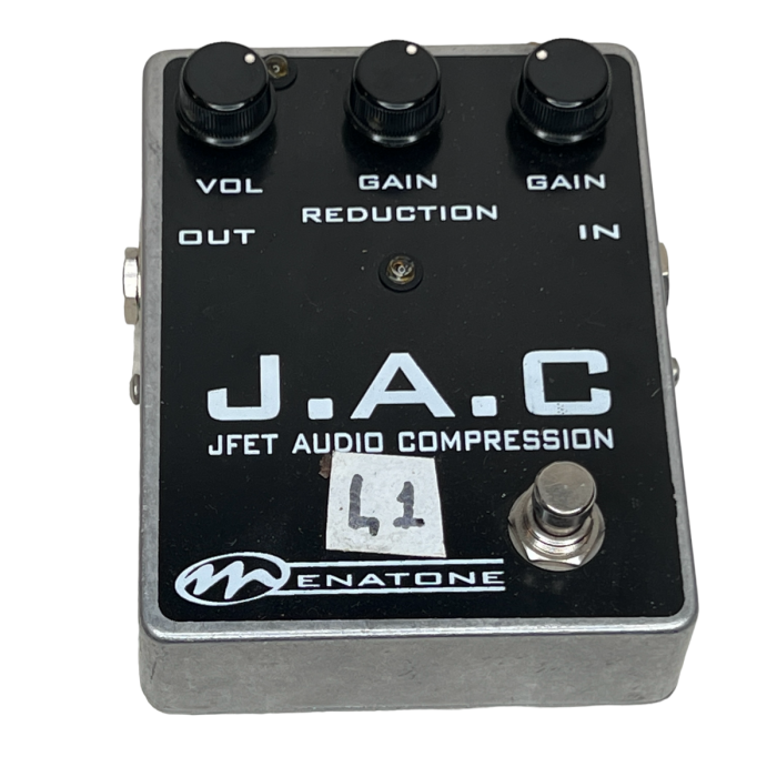 Menatone J.A.C JFet Audio Compressor Guitar Pedal Used ( Ramon Stagnaro )