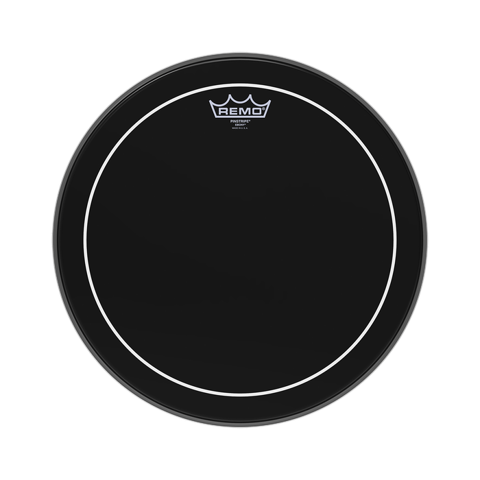Remo 16" Pinstripe Ebony Tom Drumhead - ES-0616-PS