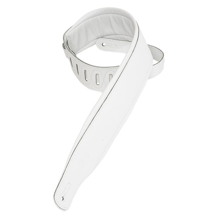 Levy's Guitar Straps PM32-WHT Ivory Bliss Series White Guitar Strap