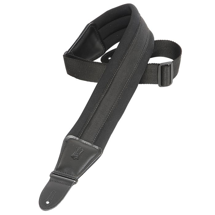 Levy's PM48NP3-BLK Black Padded Neoprene Guitar Strap