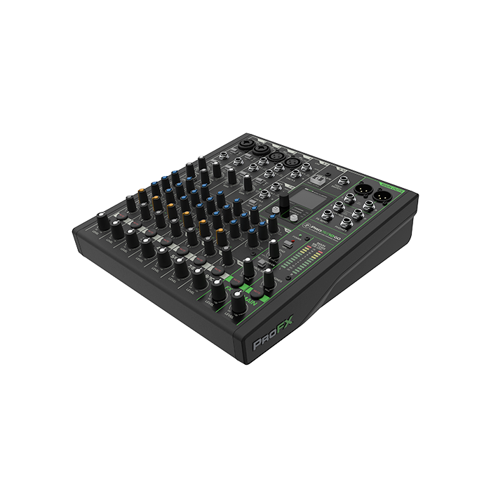 Mackie ProFX10 GO Live Battery Powered Audio Mixer