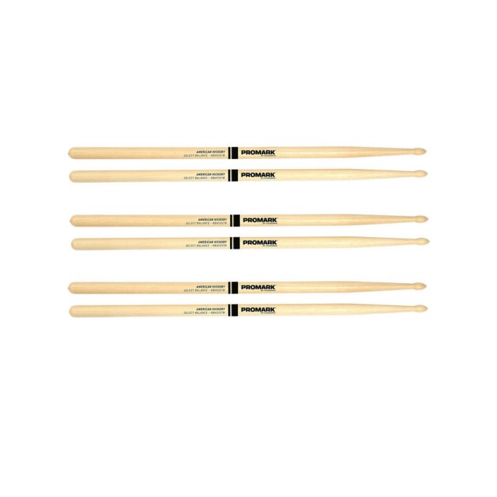 ProMark RBH535AW BALANCE REBOUND 7A Drum Sticks (3 PAIRS)