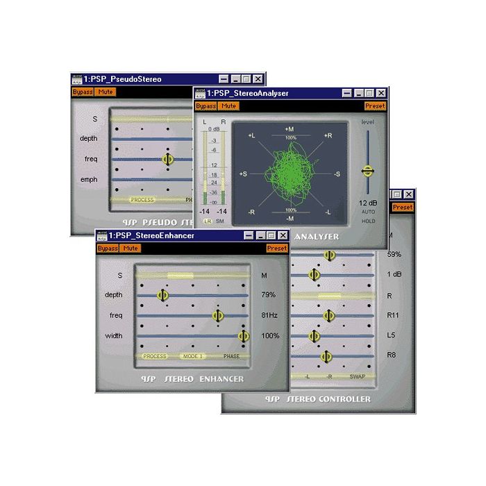 PSP StereoPack Stereo Enhancer and Analyzer Plug In